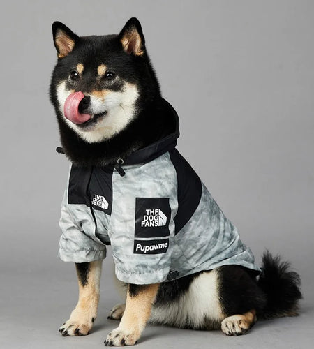 Dog Face Dog Clothes Raincoat for Small Big Dogs Wind Coat Windbreaker French Bulldog Hoodie for Dogs Clothes Jacket Chihuahua