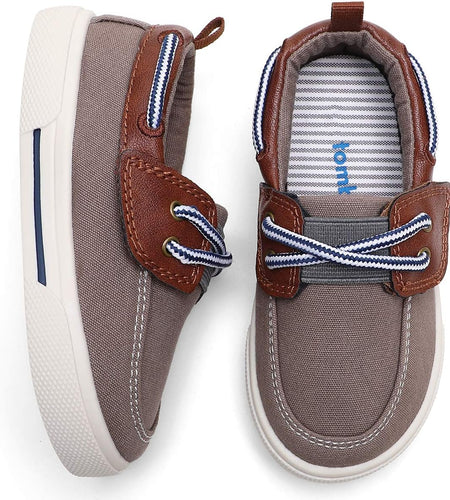 Toddler Boys & Girls Boat Shoes Kids Canvas Sneakers (Toddler/Little Kid)