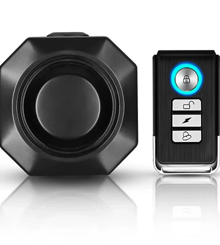 Ultimate Bike Guard™ – Wireless Vibration Alarm with Remote & USB Charging