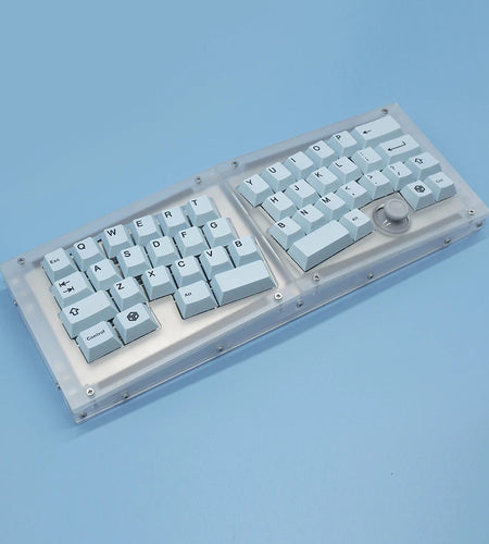 Libra Mini 40% Acrylic Keyboard Kit Ergonomics Keyboard Case Alice Customized Keyboard Case